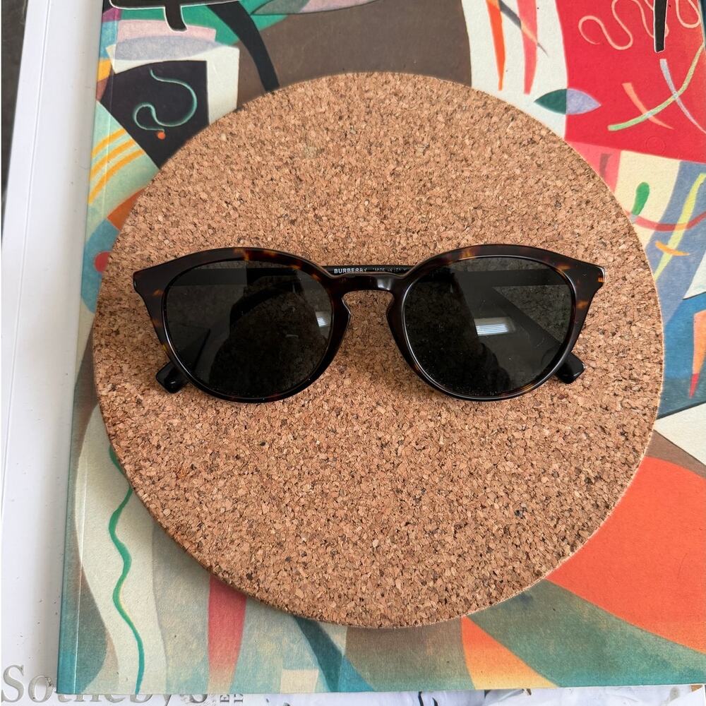 Burberry Men's Tortoise Frame B2321-3002 Polarized Sunglasses